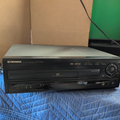 Pioneer cld d504 vintage laser - cld-d504,