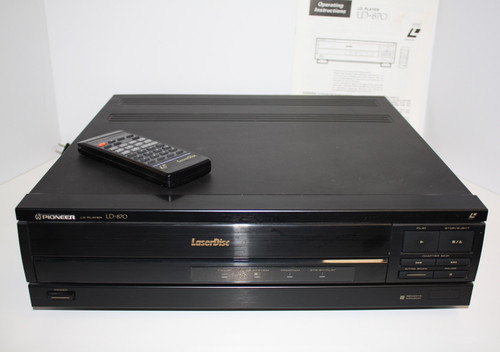 Pioneer 870 laserdisc - pioneer, ld-870